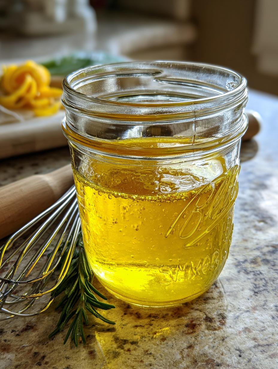 lemon vinaigrette dressing