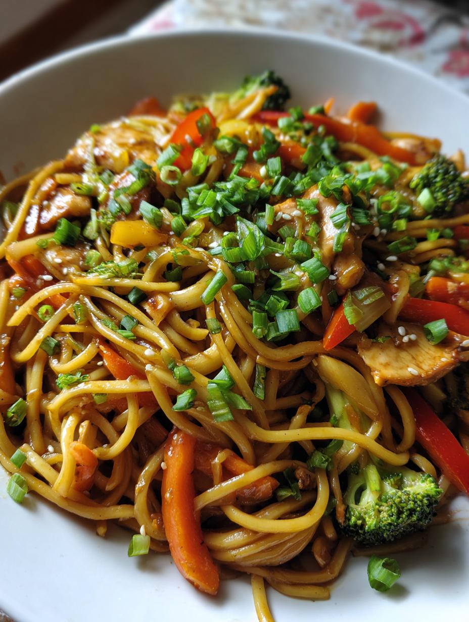 lo mein recipe