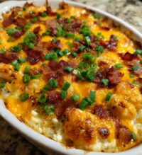 loaded potato ranch chicken casserole