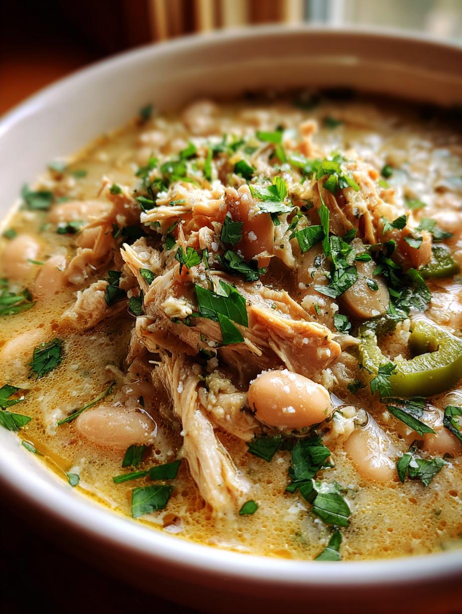 low carb white chicken chili