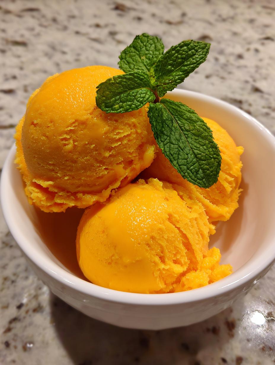 mango tango sorbet