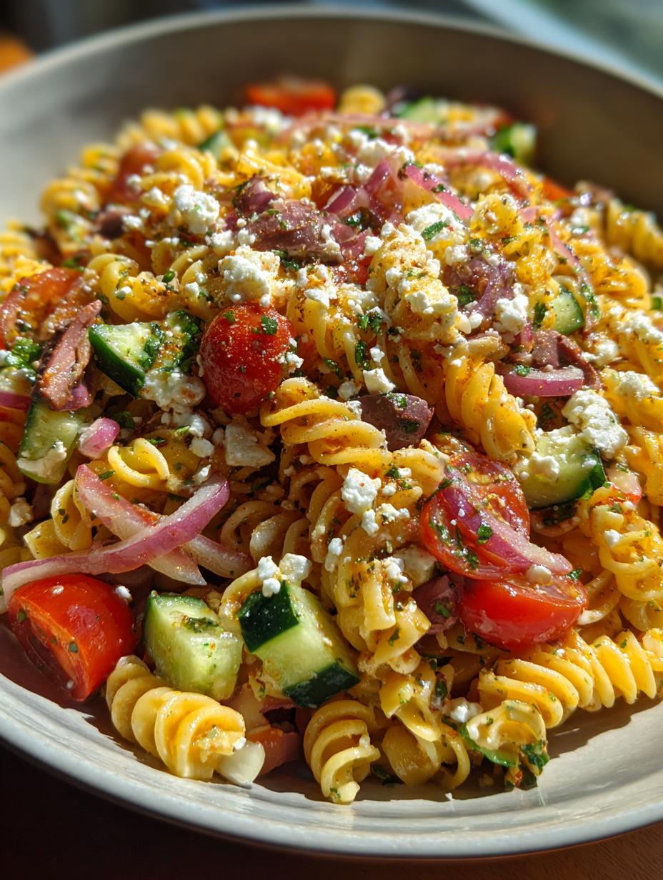 mediterranean pasta salad