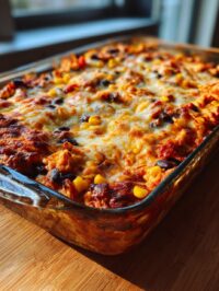 mexican chicken burrito casserole