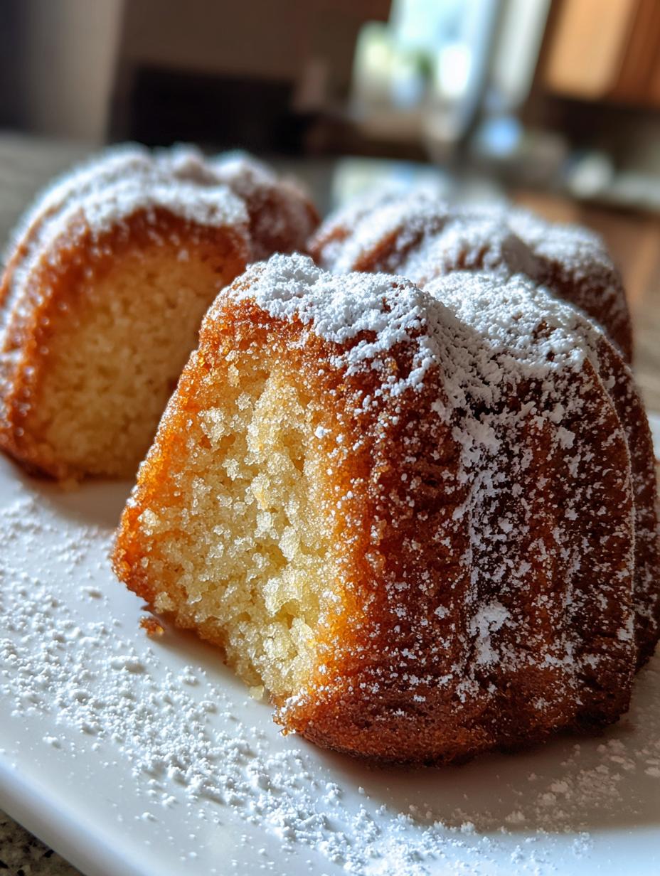 mini bundt cake recipes