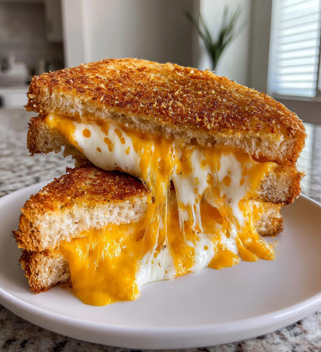 multi cheese grilled cheese