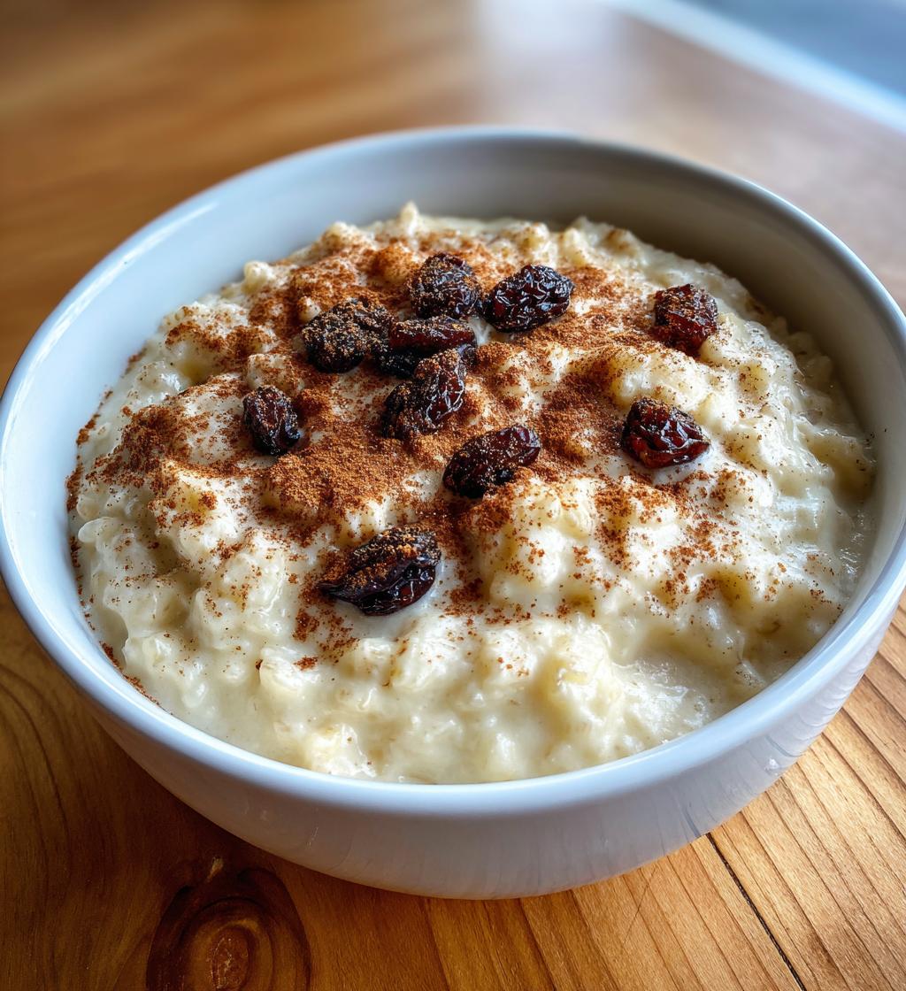 old fashioned rice pudding - detail 1