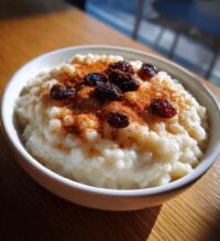 old fashioned rice pudding