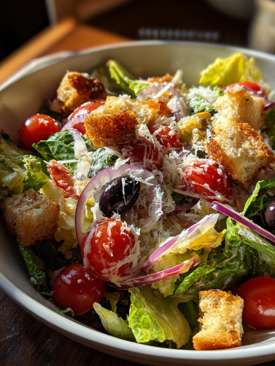 olive garden salad recipe - detail 1