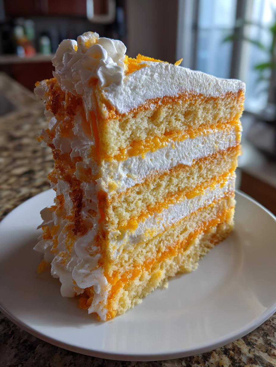 orange creamsicle cake