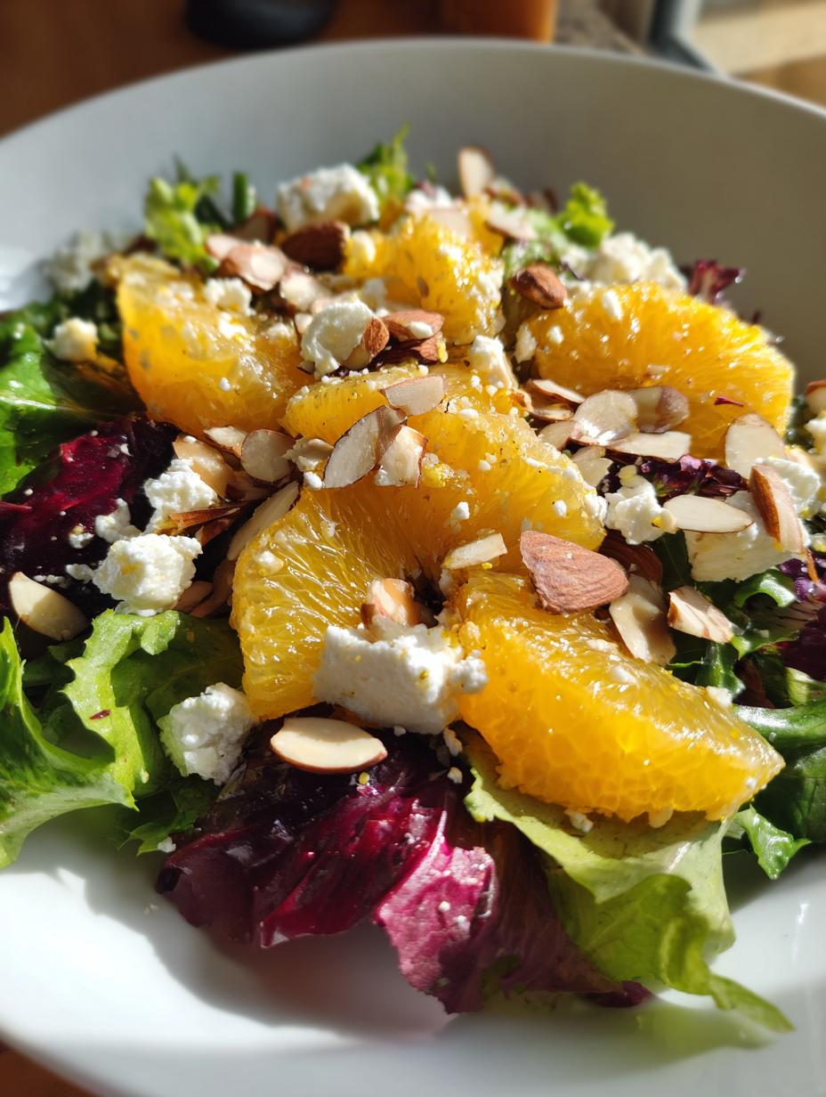 orange dream salad - detail 1
