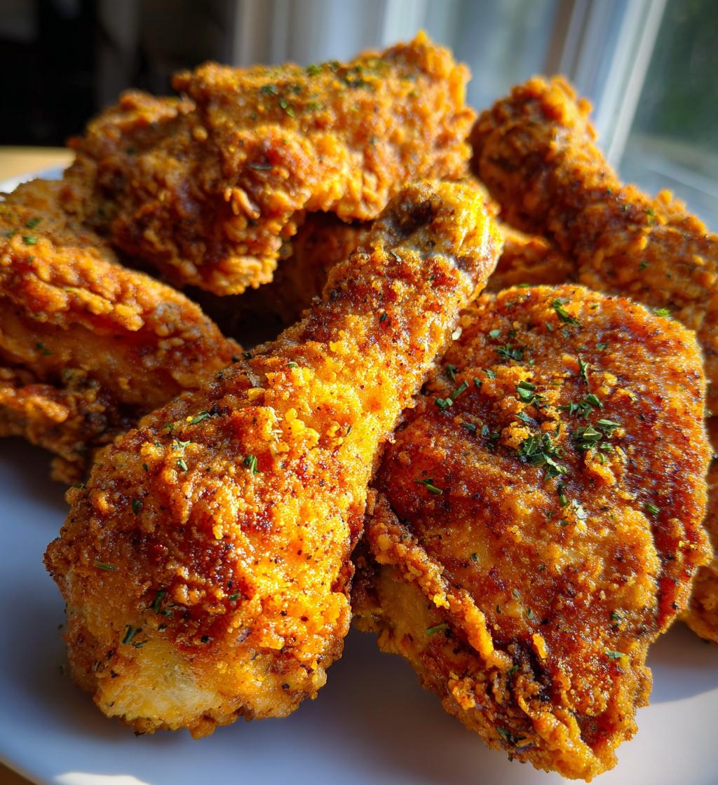 oven fried chicken - detail 1