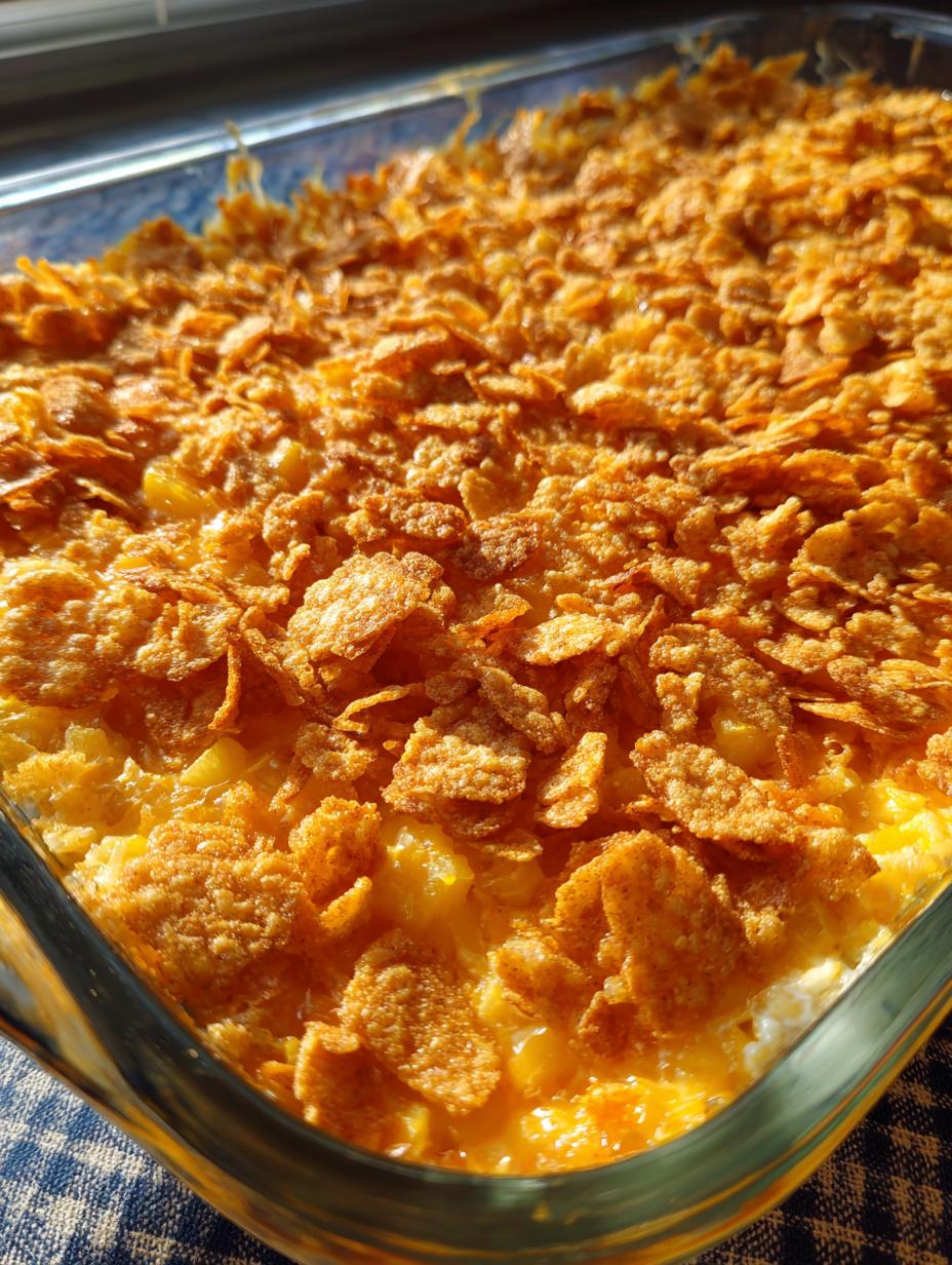 paula deen pineapple casserole - detail 1