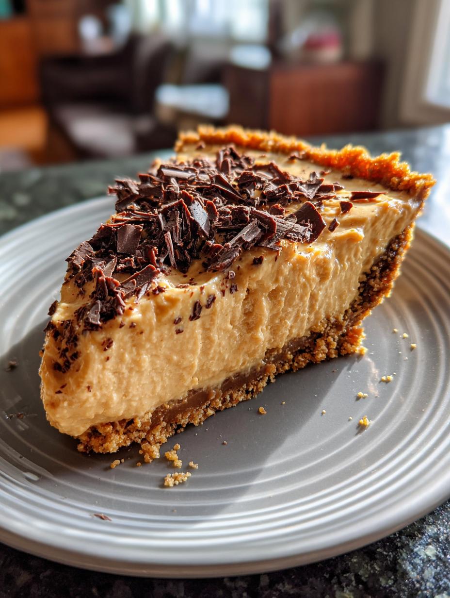 peanut butter pie - detail 1
