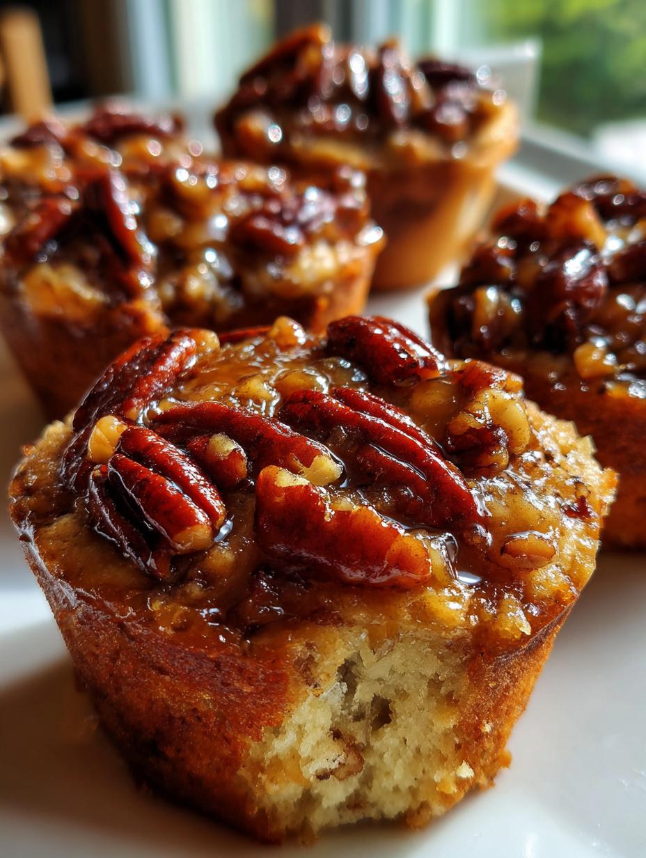 pecan pie muffins