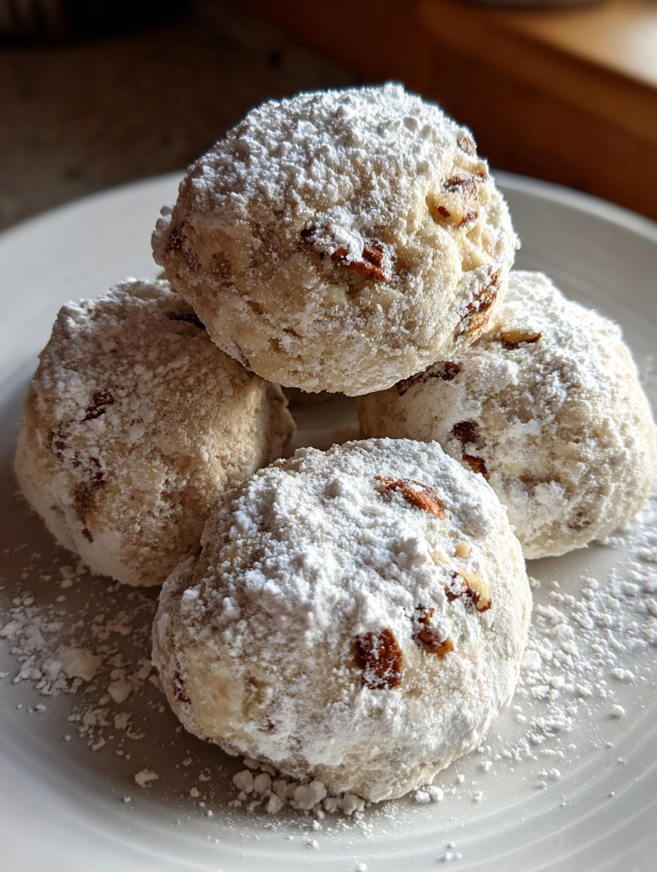 pecan snowball cookies