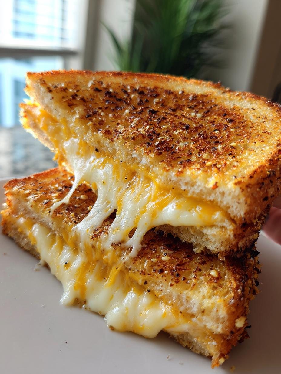 pepperjack grilled cheese - detail 1