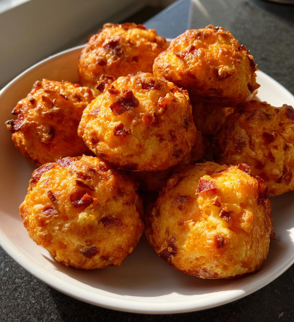 pepperoni cheese puffs - detail 1