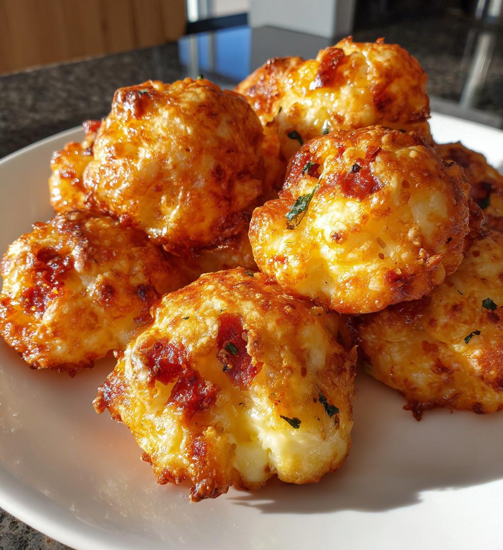 pepperoni cheese puffs