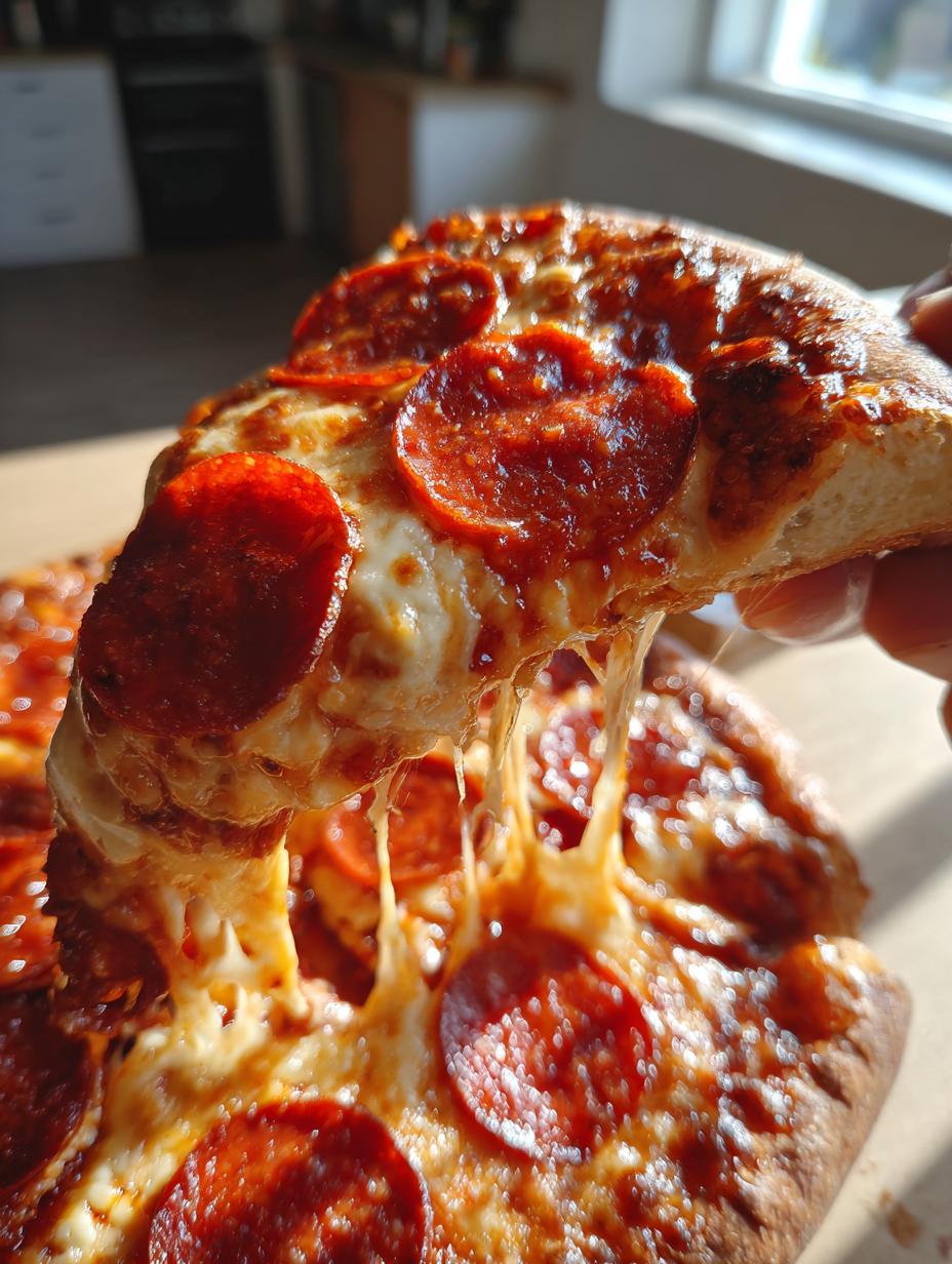 pepperoni pizza - detail 1