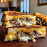 philly grilled cheese sandwich