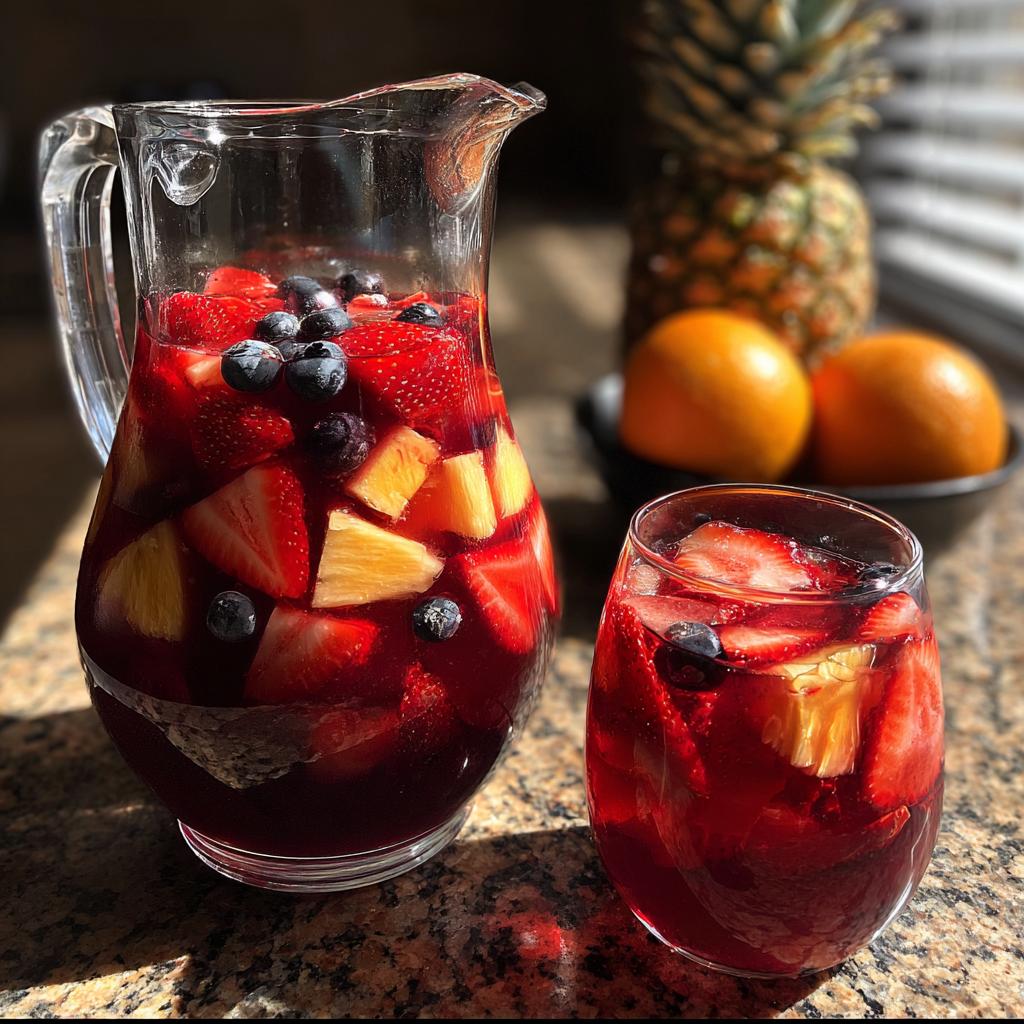 pomegranate paradise punch - detail 1