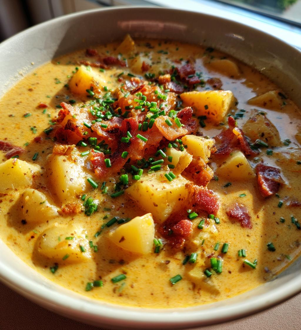 potato and bacon soup