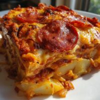 potato pizza casserole