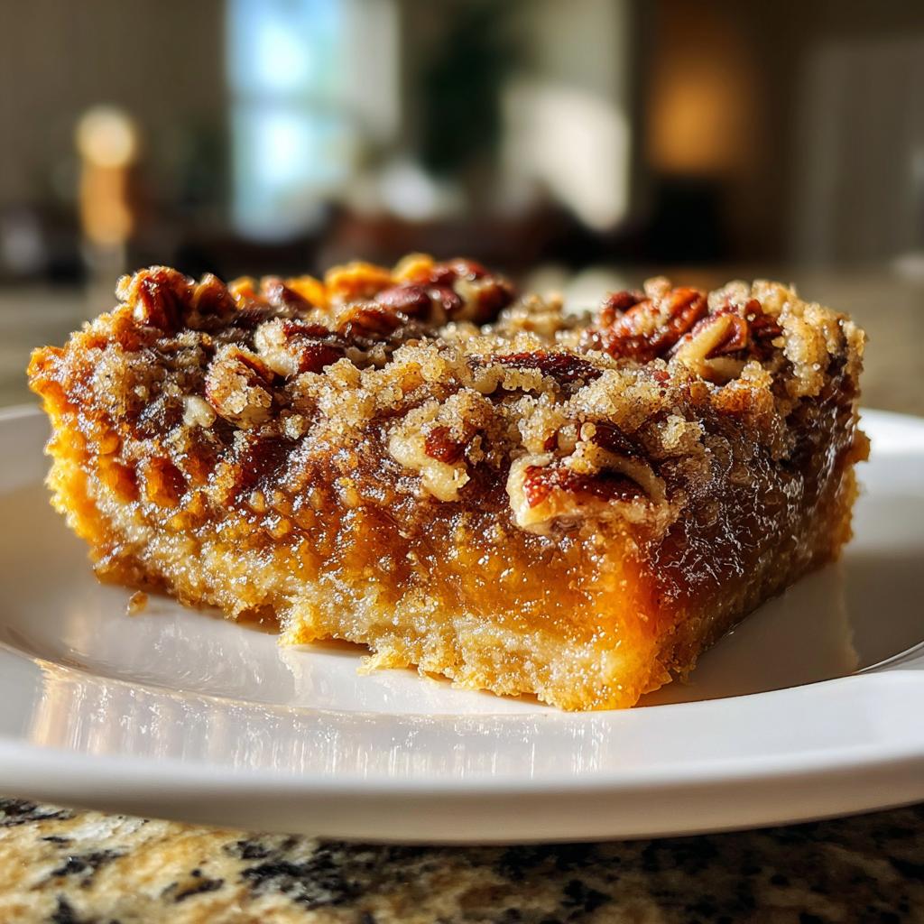 pumpkin pecan pie cobbler
