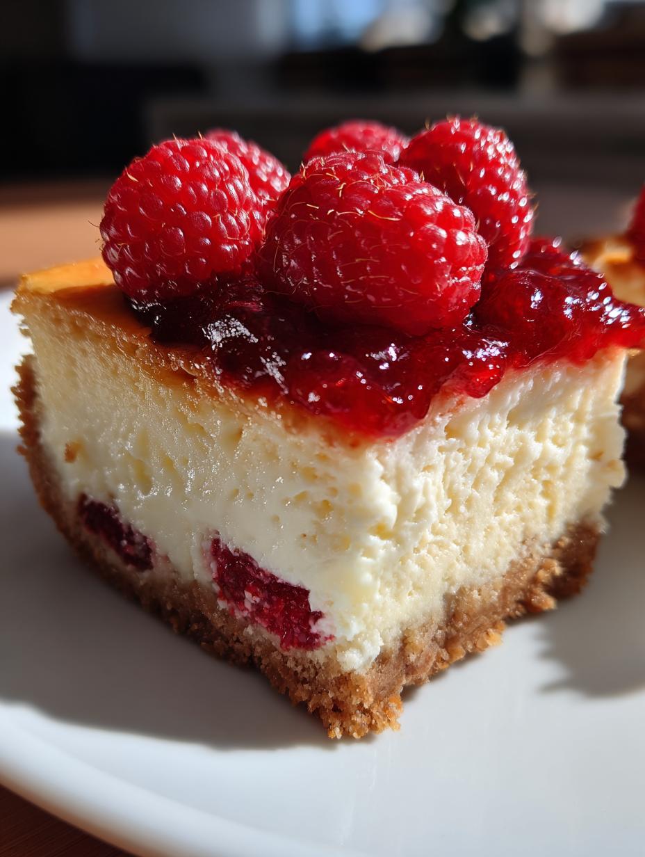 raspberry bliss cheesecake