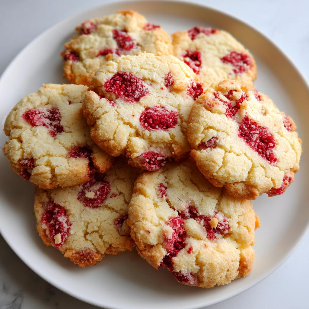raspberry cookies