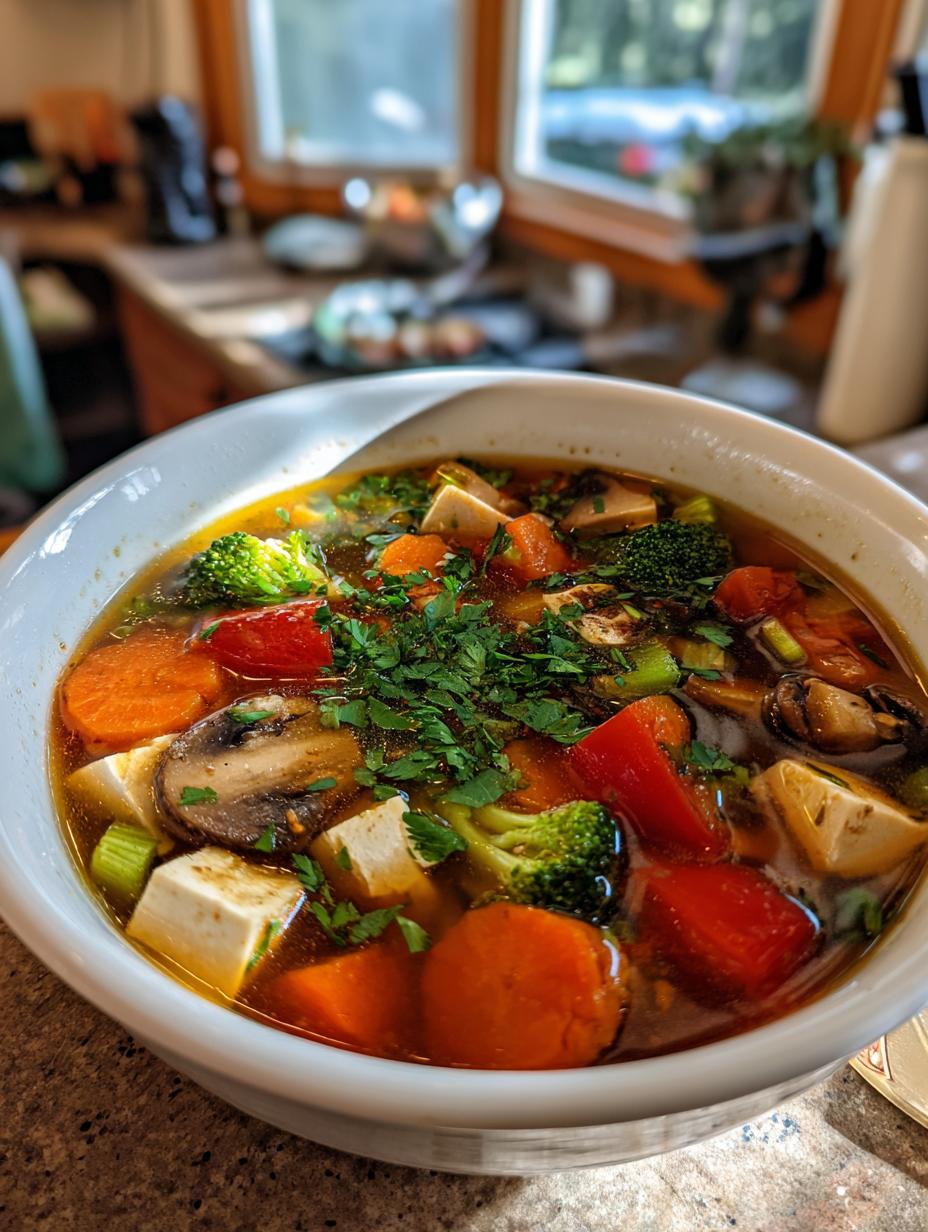 recipe for chinese vegetable soup - detail 1