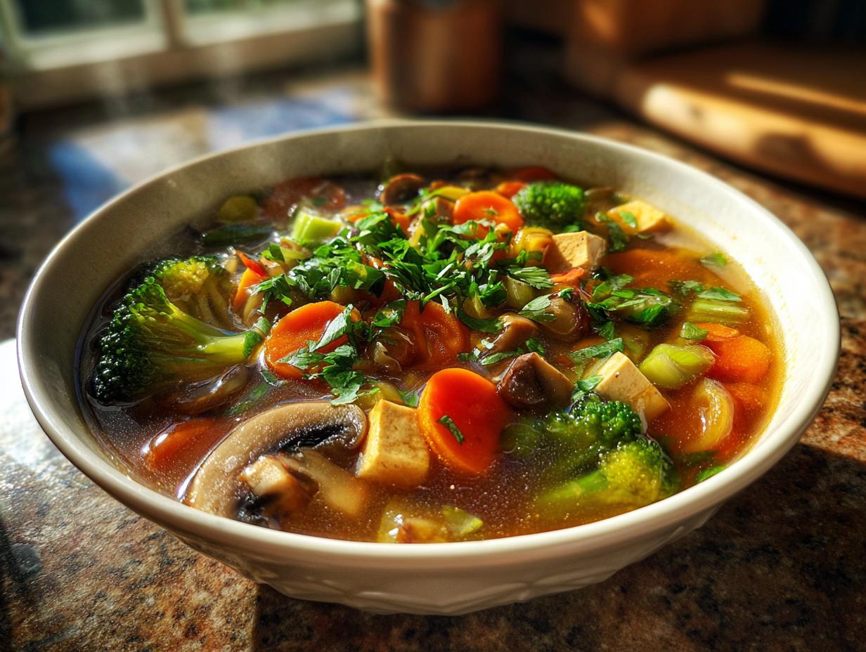 recipe for chinese vegetable soup