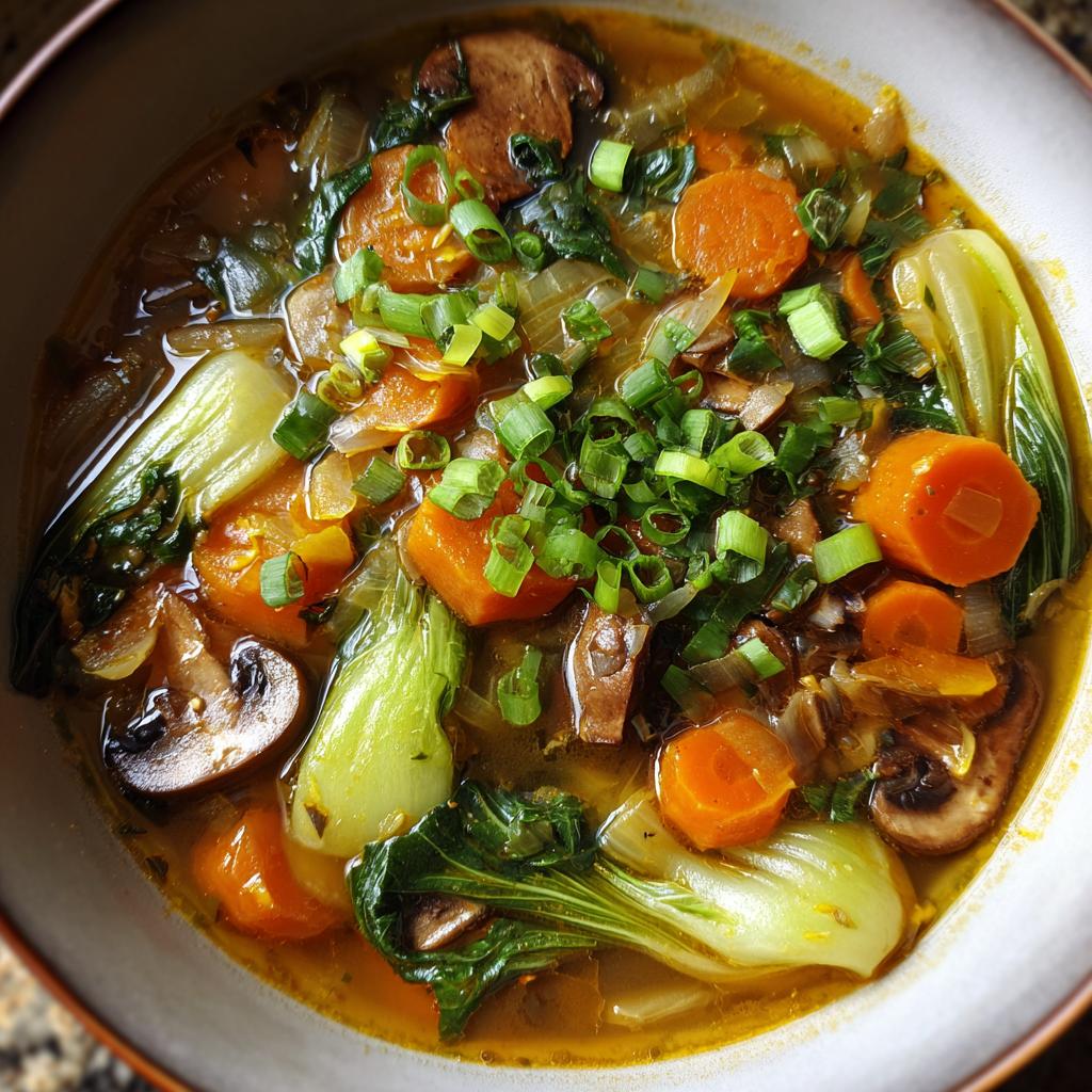 recipes for chinese soups with vegetables