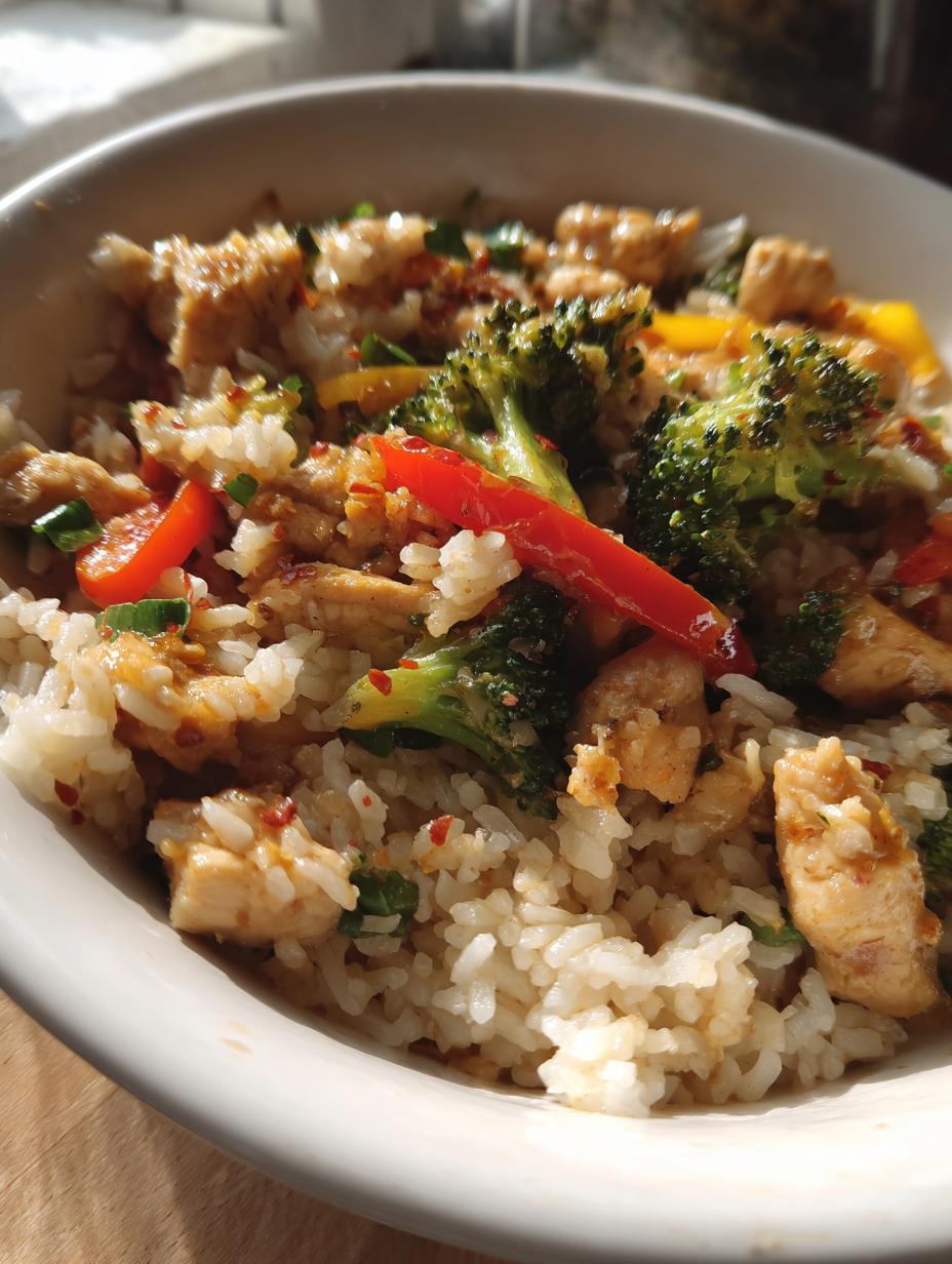 rice bowls chicken - detail 1