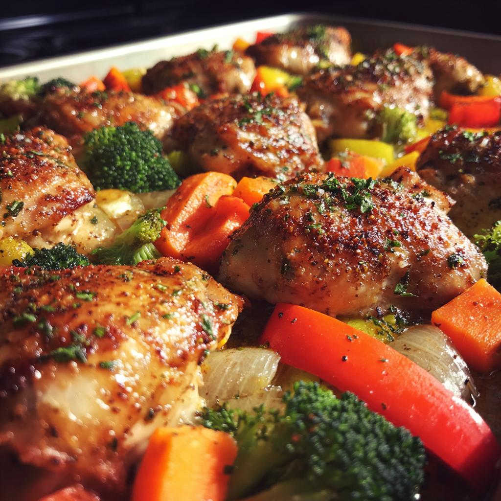 sheet pan meals - detail 1
