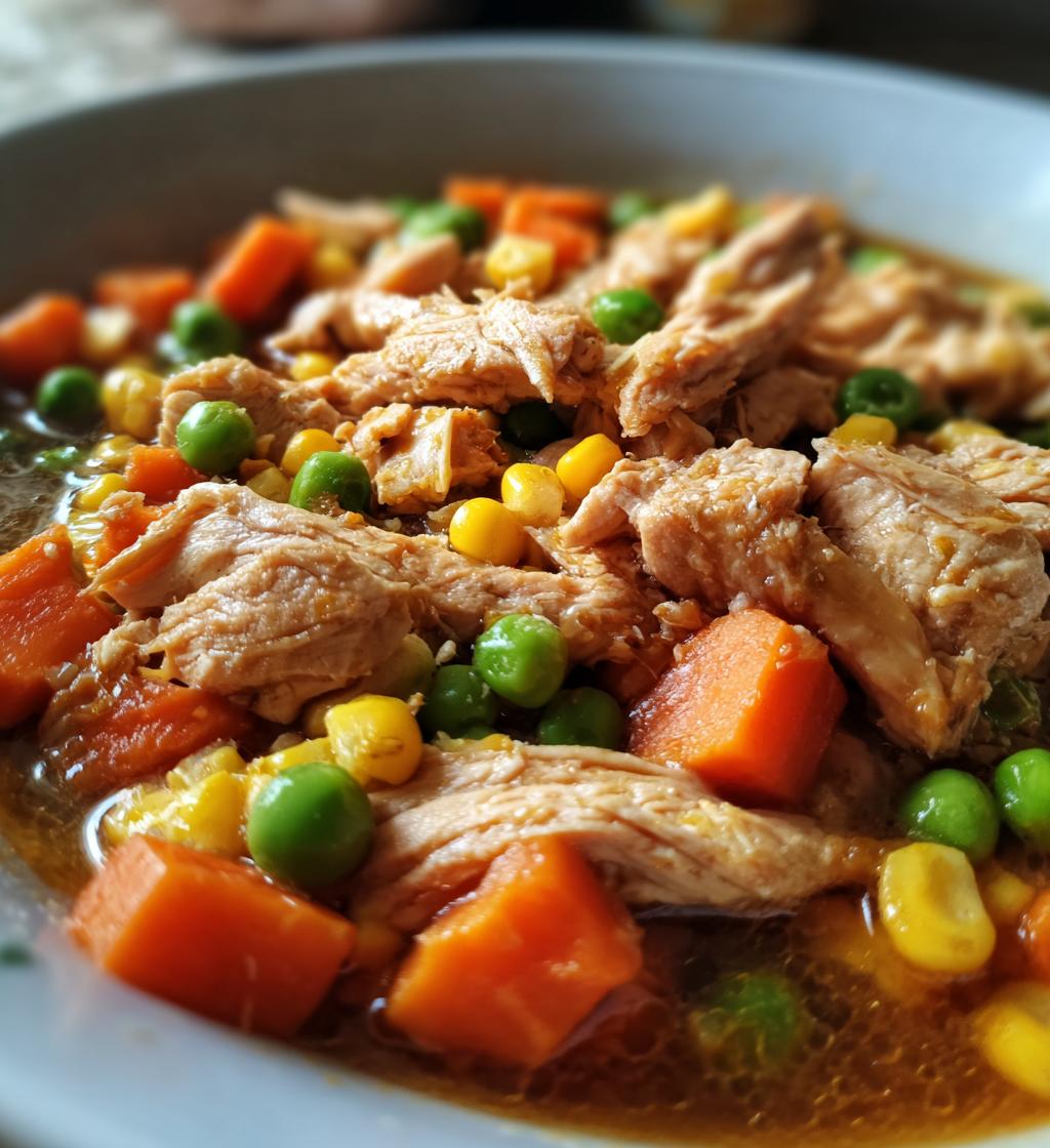 slow cooker chicken dinners - detail 1