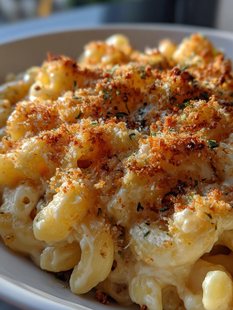 smoked mac and cheese - detail 1