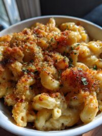 smoked mac and cheese