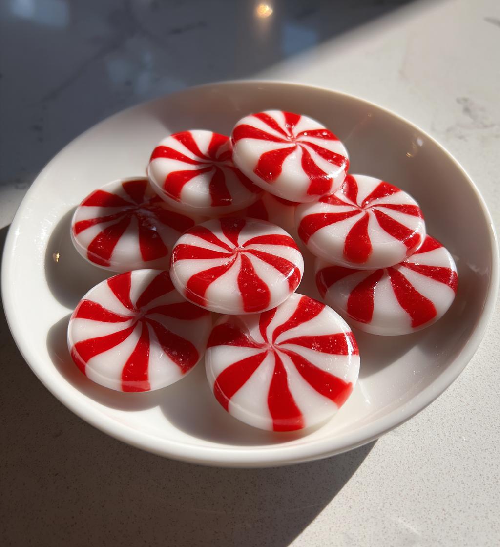 soft christmas peppermints
