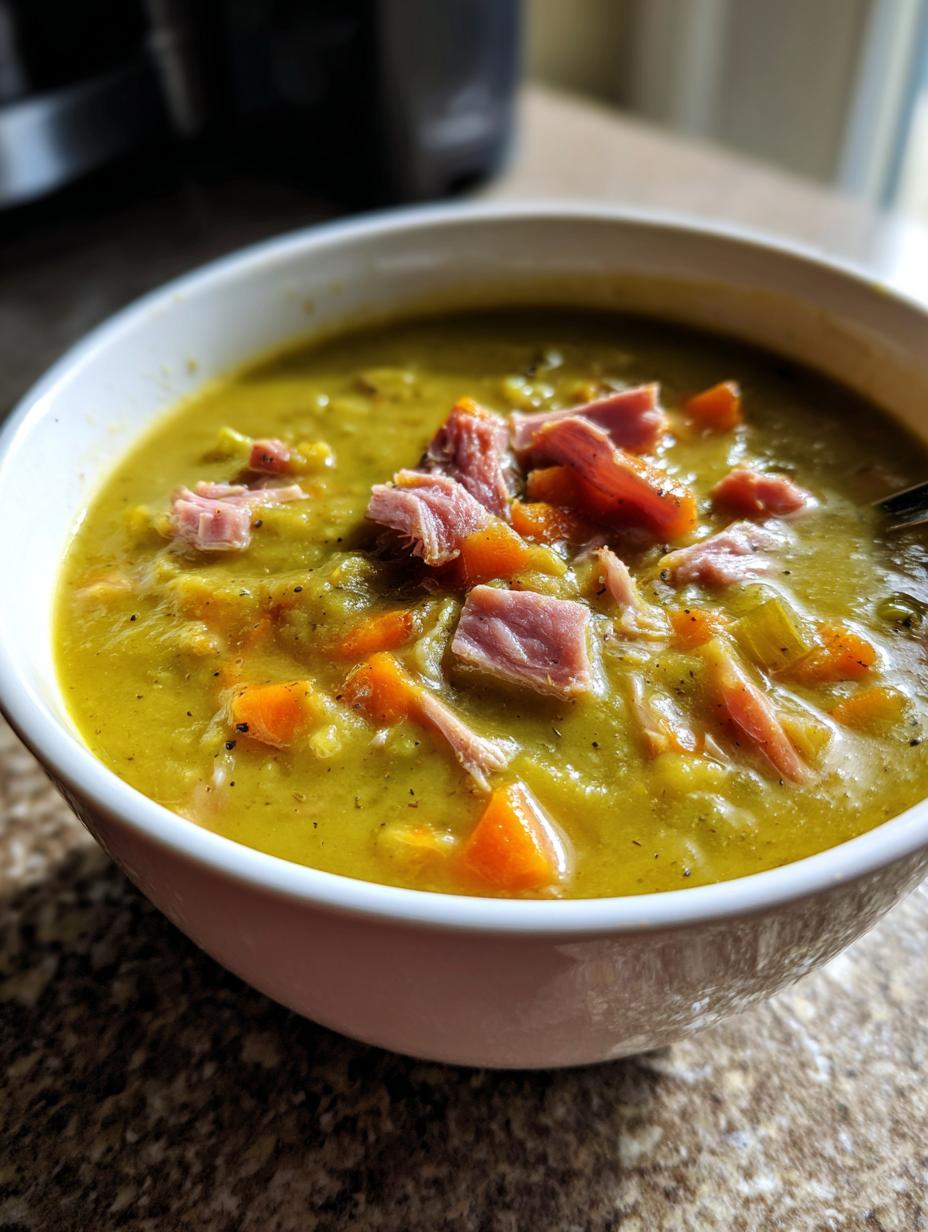 split pea soup with ham