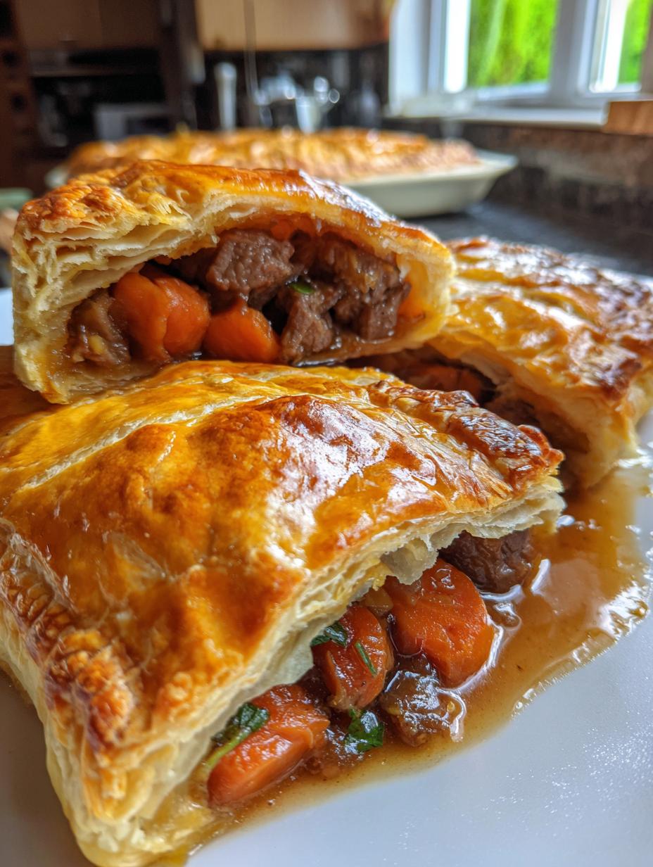 steak and sausage pie