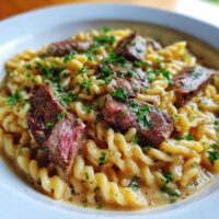 steak pasta