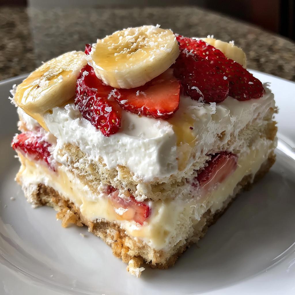 strawberry cheesecake banana pudding