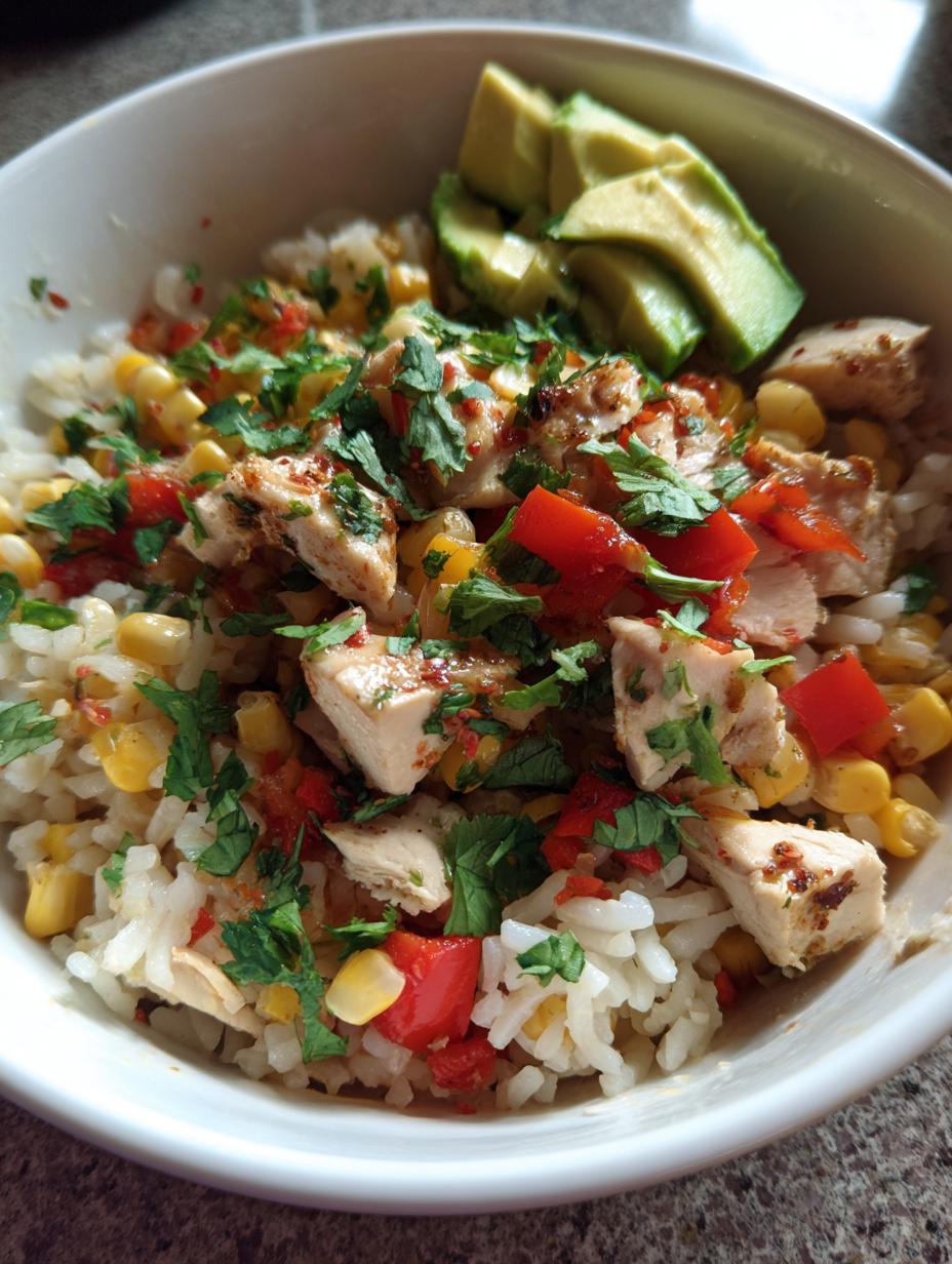 street corn chicken rice bowl recipe