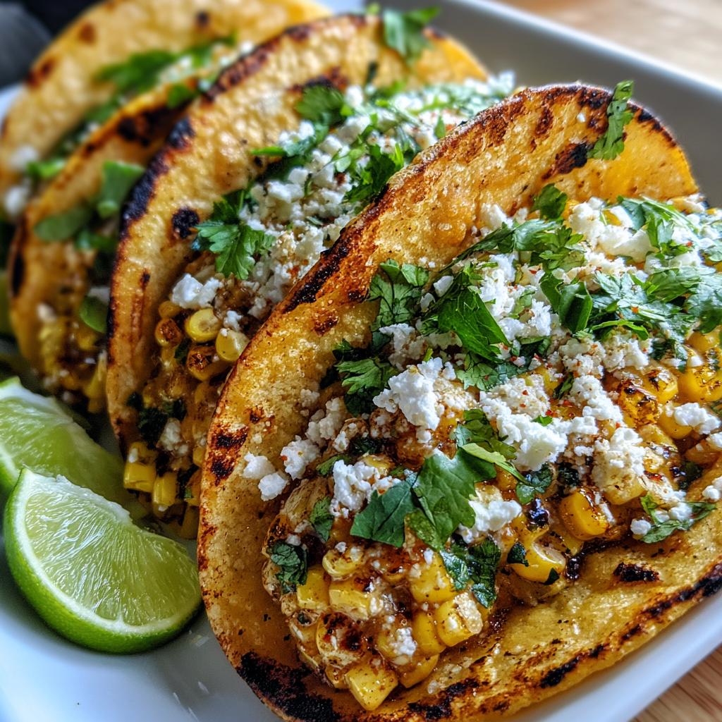street corn tacos