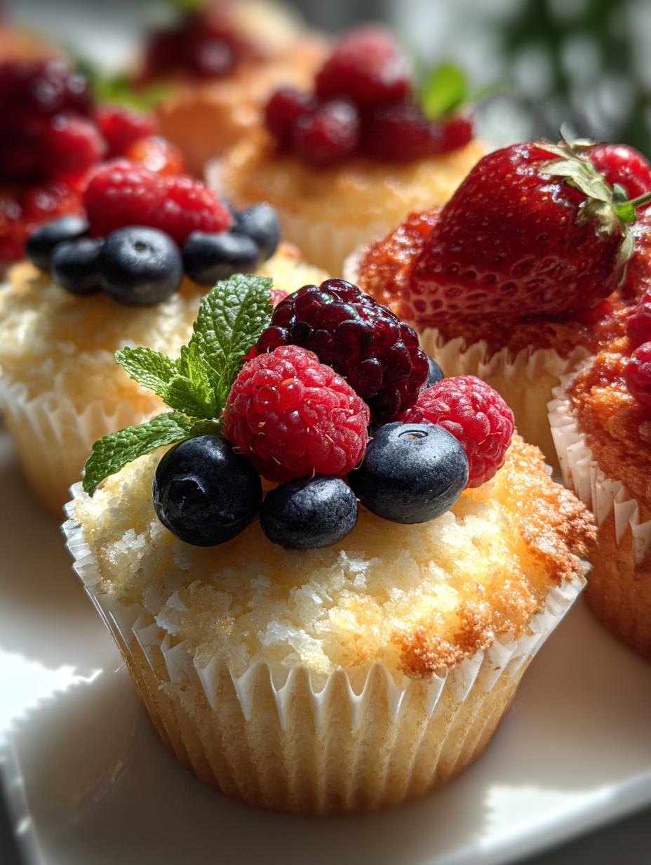 summer cupcakes - detail 1