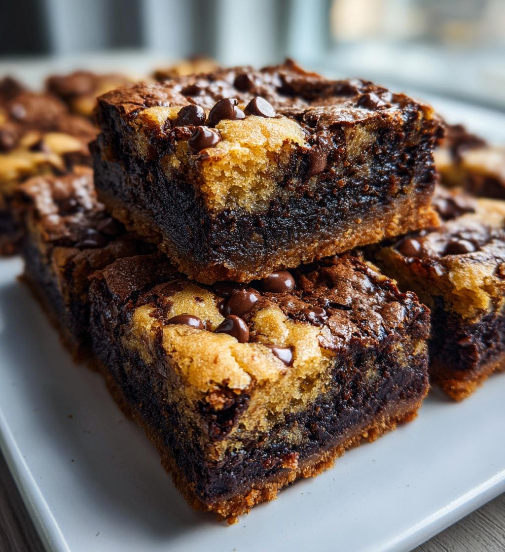 the best fudgy chewy brookies
