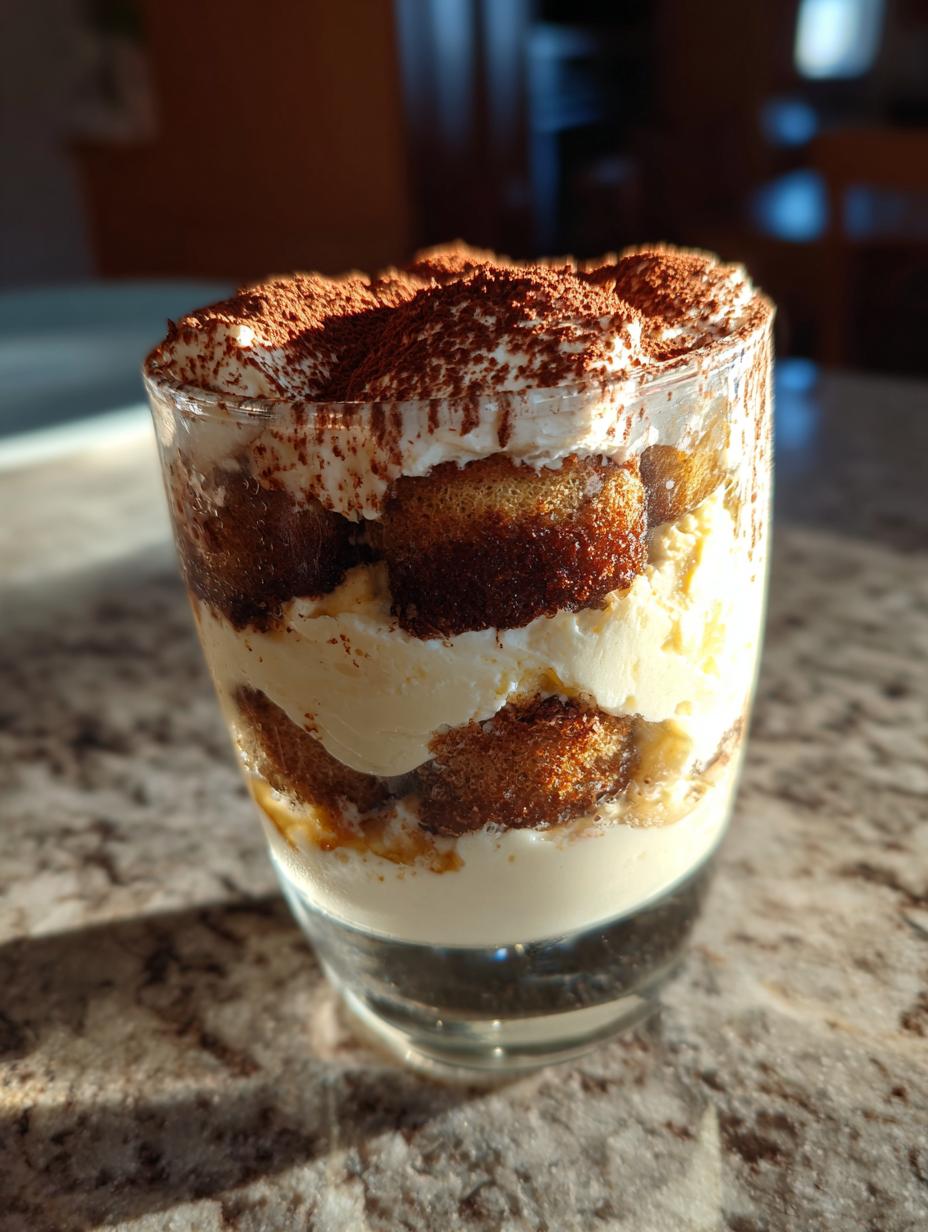 tiramisu temptation parfait - detail 1