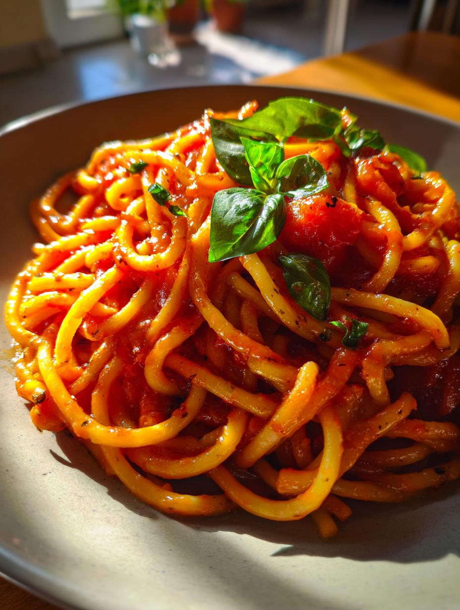 tomato pasta - detail 1