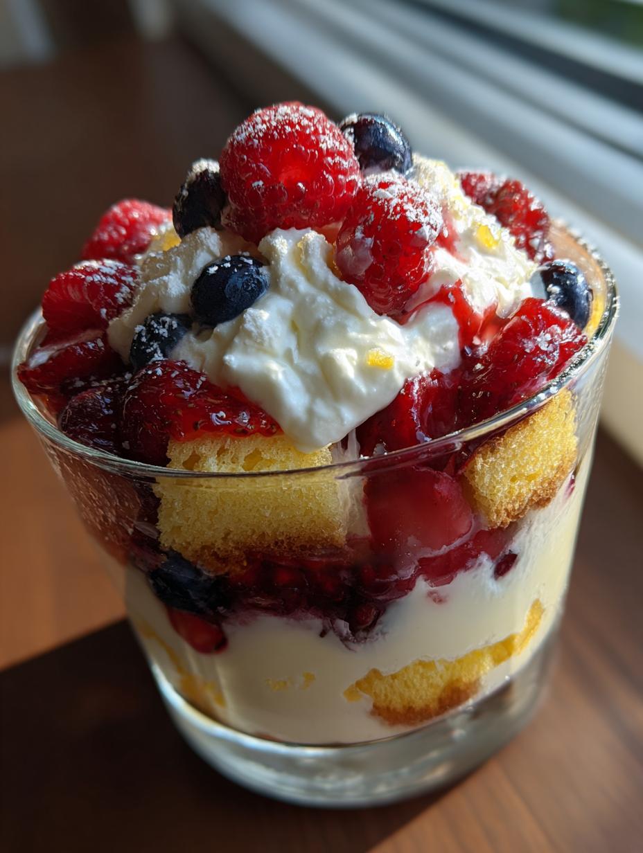 trifle desserts - detail 1